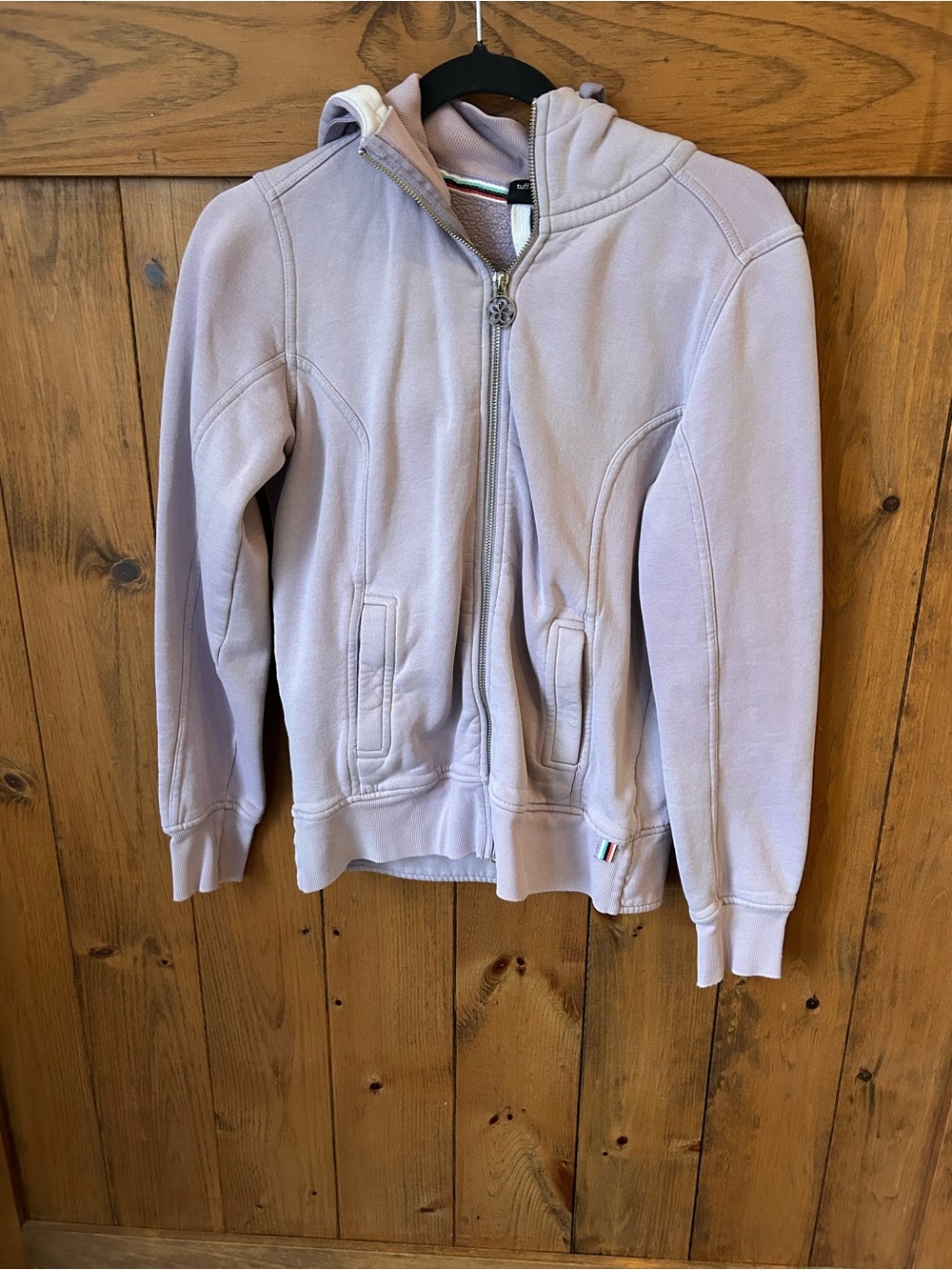 Tuff Athletics Pastel Lilac Zip Hoodie